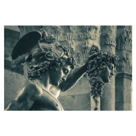 Fotografie Florence Perseus with the Head of Medusa, Dario  Argenti, 40 × 26.7 cm