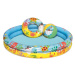 Bestway  Bestway Dětský bazén s nafukovacím kruhem a míčem