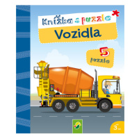 Dětská knížka s puzzle (Vozidla)