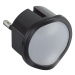 Svítidlo orientační/noční Legrand 50679 do zásuvky 0,06W černá s nouz. funkcí