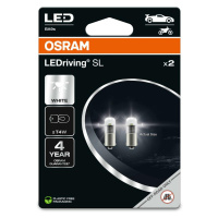 OSRAM LED T4W LEDriving SL White 6000K 12V blistr 2ks 3893DWP-2BL