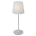 Sada 2 dobíjecích stolních lamp bílých 40 cm IP54 - Jude