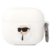 Silikonové pouzdro Karl Lagerfeld 3D Logo NFT Karl pro Airpods 3, white