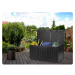 Plonos Zahradní box 109 x 51 x 55 cm 270 litrů černý