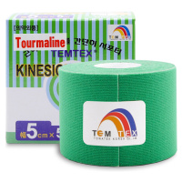 TEMTEX kinesio tape Tourmaline, zelená tejpovací páska 5cm x 5m