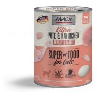 Mac's Konz. Kitten Krůtí/Králičí - 400g