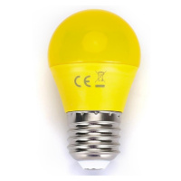 B.V. LED Žárovka G45 E27/4W/230V žlutá