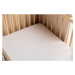 Sensillo Prostěradlo 140x70 cm bavlněné nepromokavé bílé