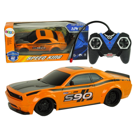 mamido Sportovní auto S90 na dálkové ovládání RC 1:24 oranžové