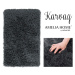 Kusový koberec AmeliaHome Karvag II tmavě šedý