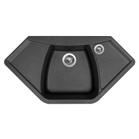 Sinks NAIKY 980 Metalblack NAIKY 980 Metalblack