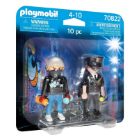 Playmobil 70822 duopack policista a sprejer