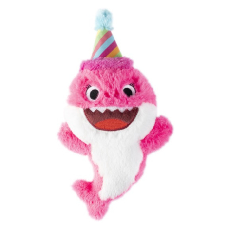 GimDog Sharks Party hračka pro psy - plyšoví žraloci Růžová - 1 ks Gimborn