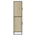 vidaXL Skříň highboard dub sonoma 68 x 35 x 139 cm kompozitní dřevo