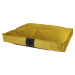 Žlutý semišový pelíšek 75x55 cm Middle Stitch - Ego Dekor