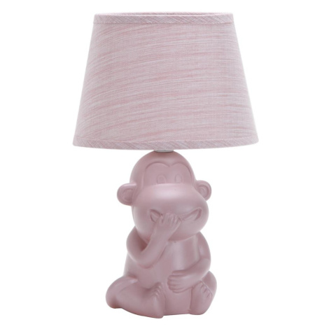 ONLI ONLI - Stolní lampa MONKEY 1xE14/6W/230V růžová