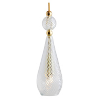 EBB & FLOW EBB & FLOW Smykke M gold crystal swirl