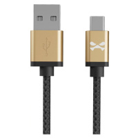 Kabel Ghostek - NRGline Micro USB 1,8m , Black/Gold (GHOCBL030)