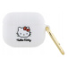 Hello Kitty Silicone 3D Kitty Head Pouzdro AirPods Pro (bílé)