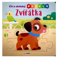 Čti a skládej puzzle - Zvířátka