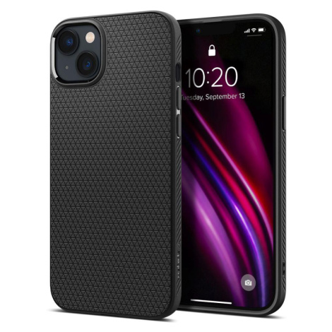 Spigen Liquid Air silikonové pouzdro na iPhone 14 6.1" Matte black