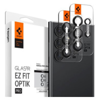Spigen Glass tR EZ Fit Optik Pro 2 Pack Black Samsung Galaxy S24 Ultra