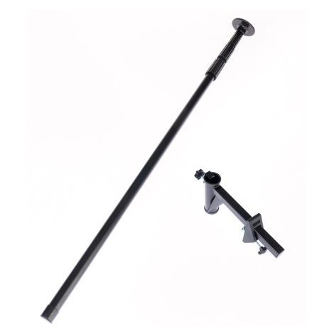 TIAKI teleskopická tyč pro sítě pro kočky - výhodné balení: teleskopická tyč + svorka na zeď