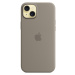 Apple silikonový kryt s MagSafe na iPhone 15 Plus jílově šedý