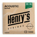Henry’s HAB0945 Acoustic Bronze - 009“ - 045“