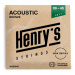 Henry`s HAB0945 Acoustic Bronze - 009“ - 045“