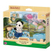 Sylvanian Families Panda a cyklo-bruslařský set