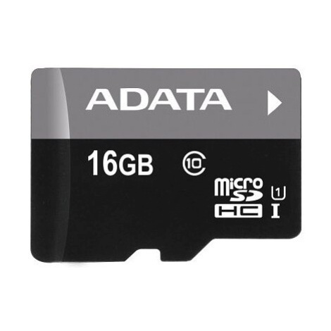 ADATA microSDHC 16GB Class 10 AUSDH16GUICL10-RA1 Černá