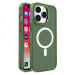 Magnetické pouzdro s MagSafe Color Matte Case pro iPhone 14 Plus - zelené