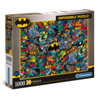 Clementoni 39575 - Puzzle 1000 Impossible, Batman