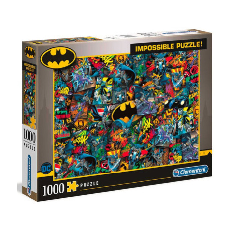Clementoni 39575 - Puzzle 1000 Impossible, Batman