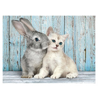 Clementoni Puzzle Kočka a králík 500d