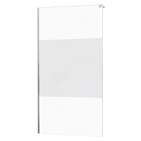 MEXEN KIOTO walk-in 100x200 cm 8mm transparent-dekor samostatné sklo 800-100-000-00-35