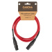 Cascha Standard Line Mic Cable Red 2m