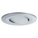 PAULMANN Vestavné svítidlo LED Calla kruhové 1x6,5W matný chrom výklopné 999.32 P 99932