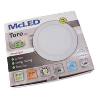 LED podhledové svítidlo McLED TORO R21 TR225-21W2700K-W-EN teplá bílá ML-412.016.33.0