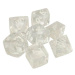 Sada kostek Chessex Translucent Clear/White Polyhedral 7-Die Set