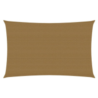 vidaXL Stínicí plachta 160 g/m² taupe 6 x 8 m HDPE