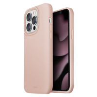 UNIQ Lino Blush Pink MagSafe kryt iPhone 13 Pro max růžový