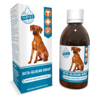 TOPVET Beta-glucan sirup pro psy 200ml