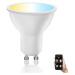 B.V. LED Stmívatelná žárovka GU10/6W/230V 2700-6500K Wi-Fi