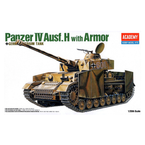 Academy Panzerkampfwagen IV Ausf.H with Armor 1:35