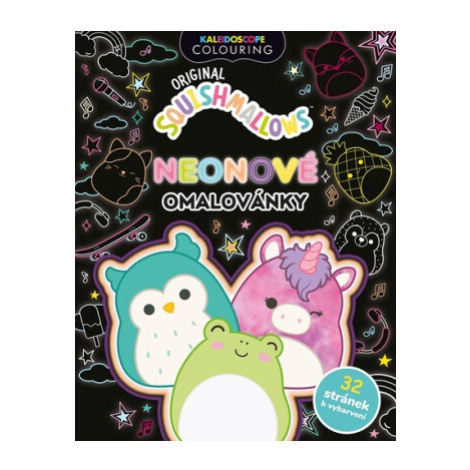 Squishmallows - Neonové omalovánky - kolektiv autorů