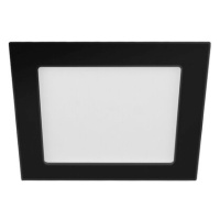 Panlux Podhledové LED svítidlo Downlight CCT Square černá, 24 W, IP44