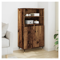 vidaXL Skříň highboard old wood 60 x 36 x 110 cm kompozitní dřevo