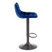 Halmar Barová židle H95, tmavě modrá